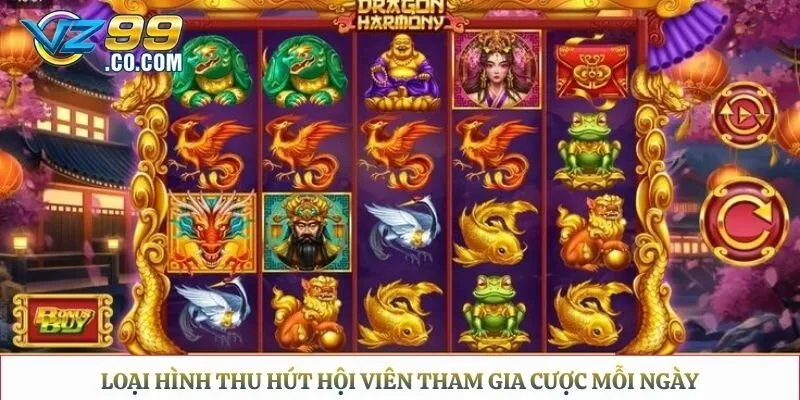 Loại hình thu hút hội viên tham gia cược mỗi ngày