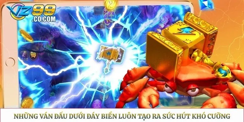 Những ván đấu dưới đáy biển luôn tạo ra sức hút khó cưỡng