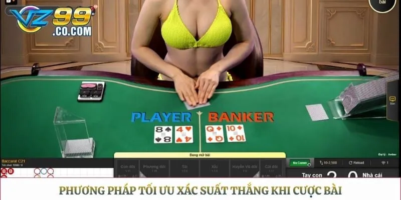 Phương pháp tối ưu xác suất thắng khi cược bài